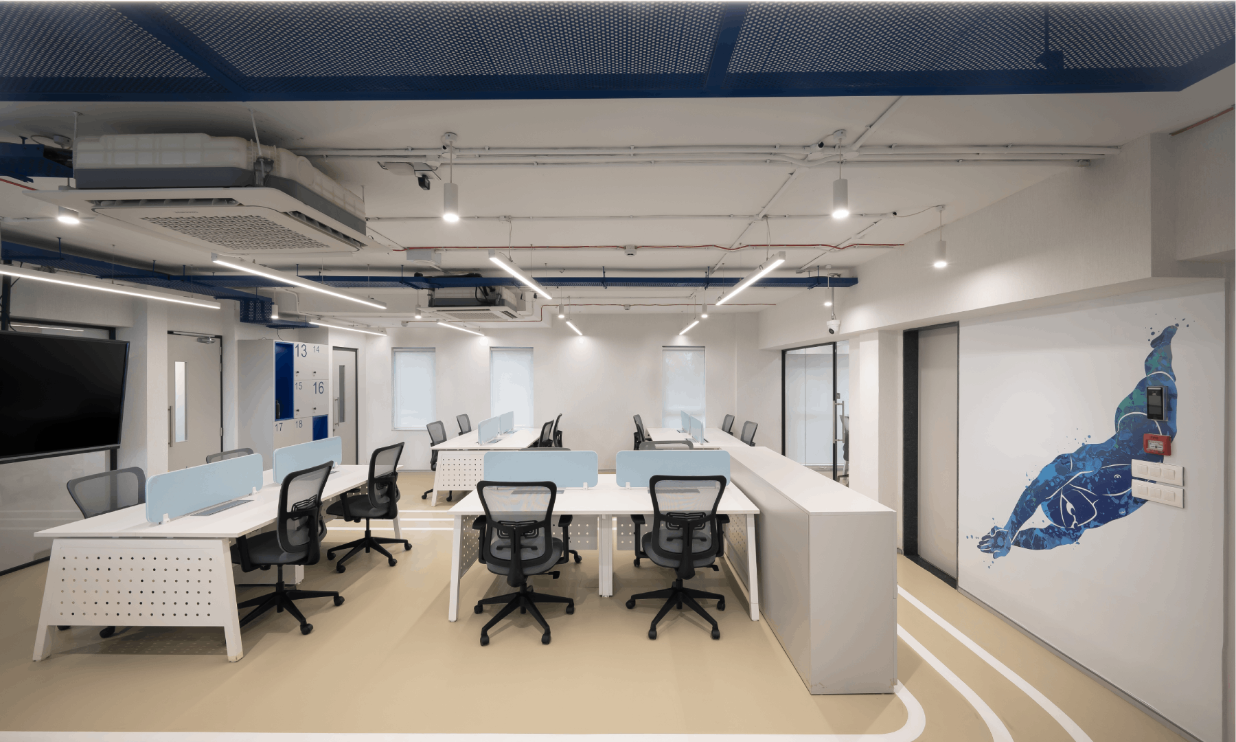 JTCPL Designs' workspace combines comfort and innovation for productivity